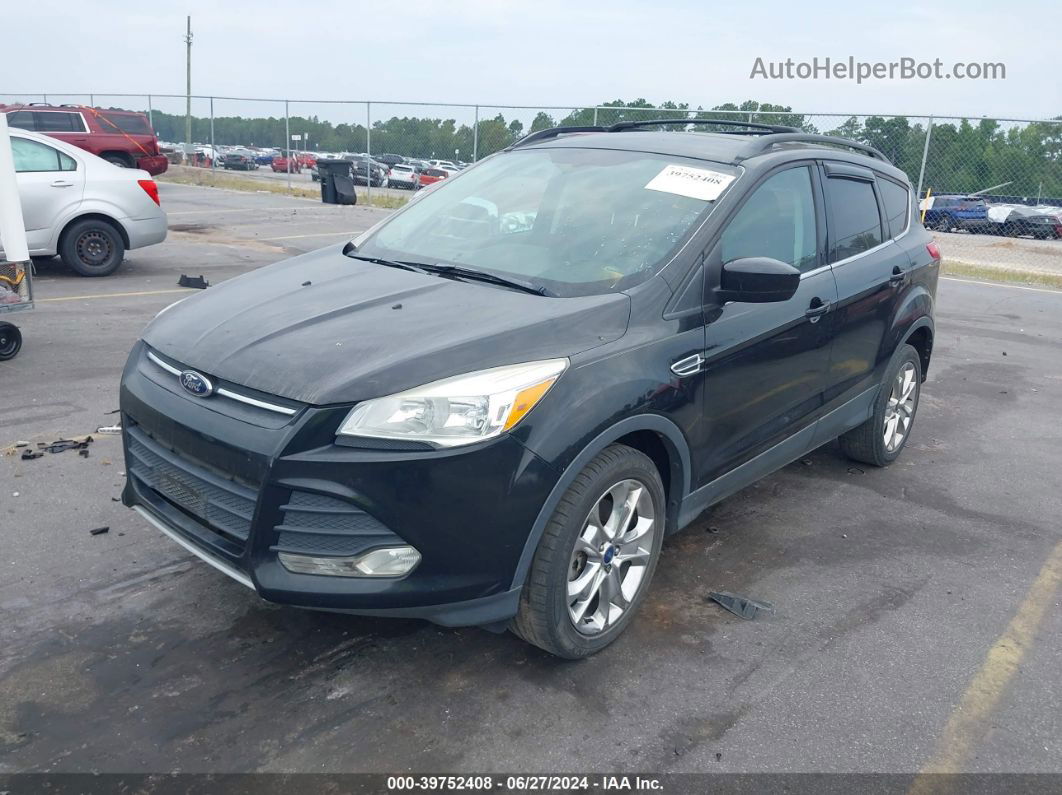 2014 Ford Escape Se Черный vin: 1FMCU9G98EUB12888