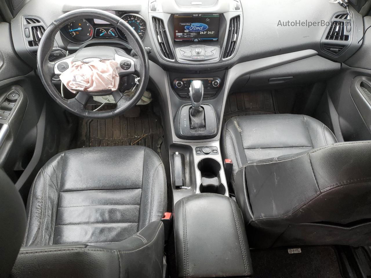 2014 Ford Escape Se Белый vin: 1FMCU9G98EUD04795