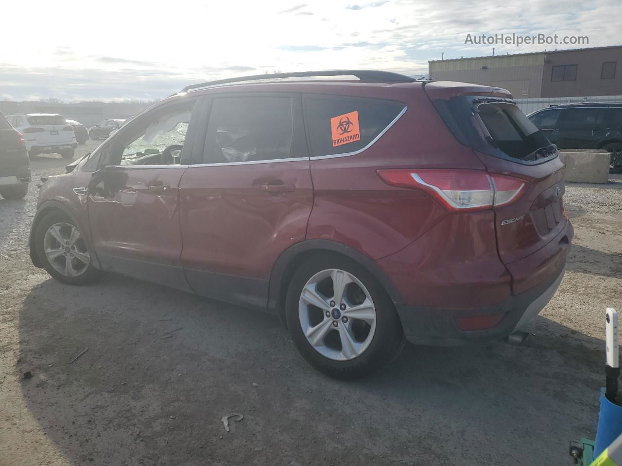 2015 Ford Escape Se Maroon vin: 1FMCU9G98FUA42570