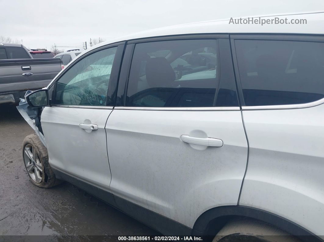 2016 Ford Escape Se White vin: 1FMCU9G98GUA62917