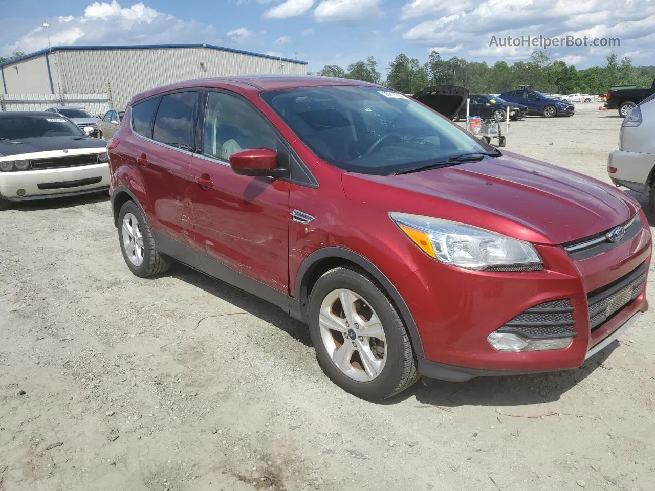 2016 Ford Escape Se Red vin: 1FMCU9G98GUB18533