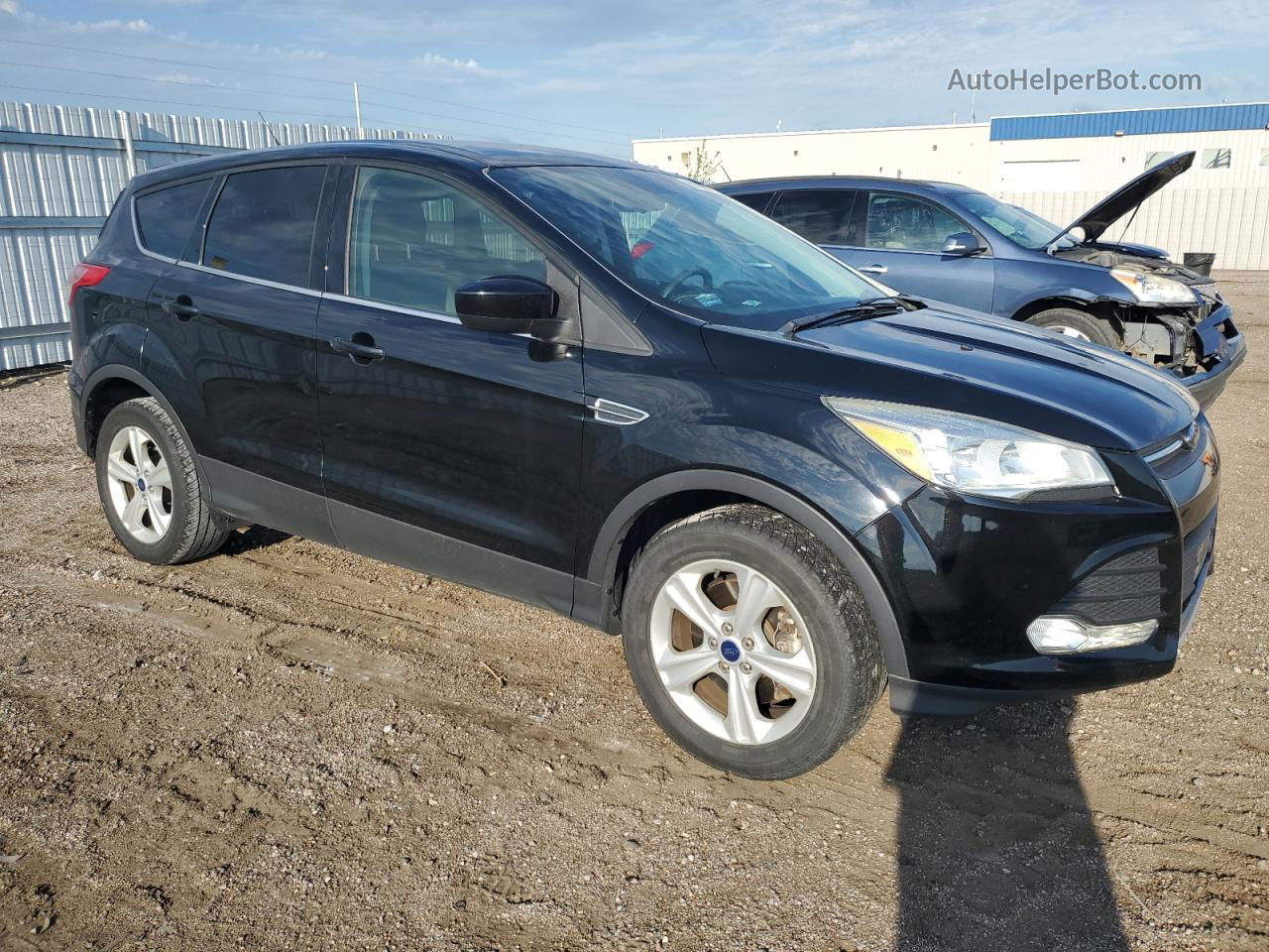 2016 Ford Escape Se Black vin: 1FMCU9G98GUC27445