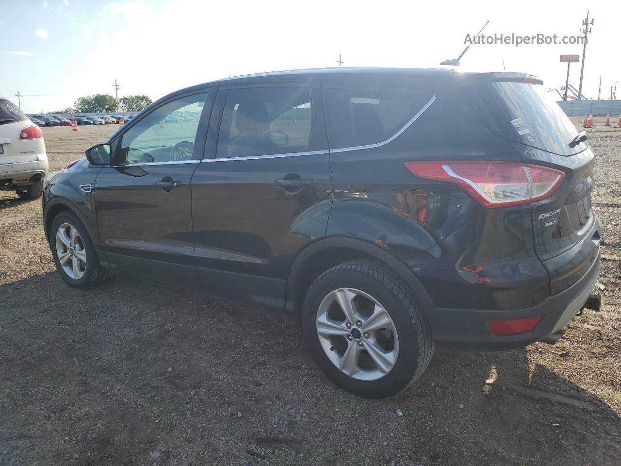 2016 Ford Escape Se Black vin: 1FMCU9G98GUC27445