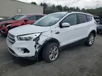 2017 Ford Escape Se White vin: 1FMCU9G98HUA25707