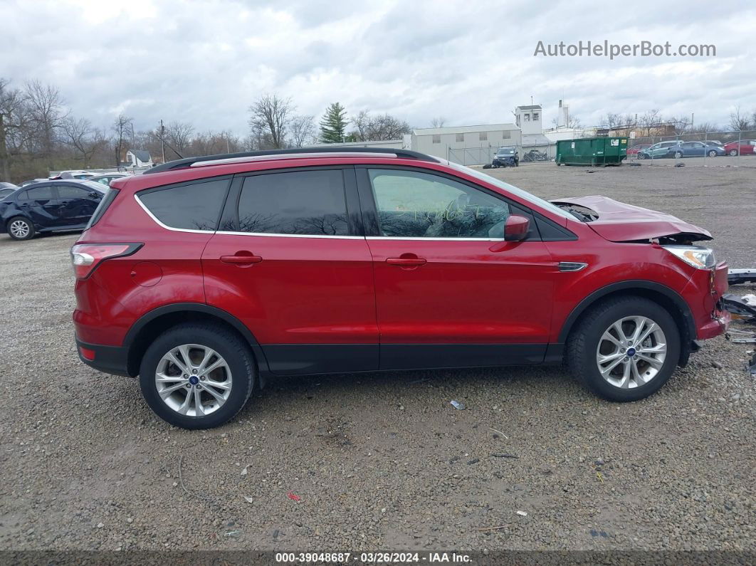 2017 Ford Escape Se Red vin: 1FMCU9G98HUA92873