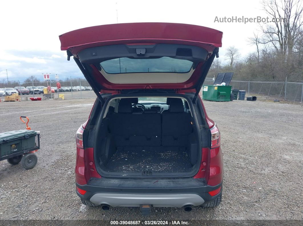 2017 Ford Escape Se Red vin: 1FMCU9G98HUA92873