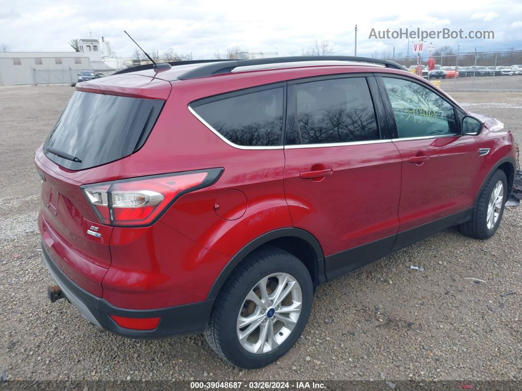 2017 Ford Escape Se Red vin: 1FMCU9G98HUA92873