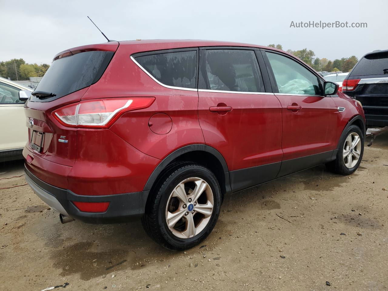 2013 Ford Escape Se Red vin: 1FMCU9G99DUC23867