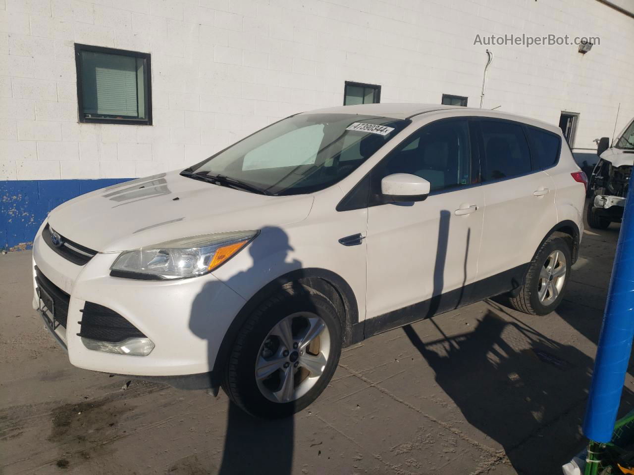 2013 Ford Escape Se White vin: 1FMCU9G99DUD27940