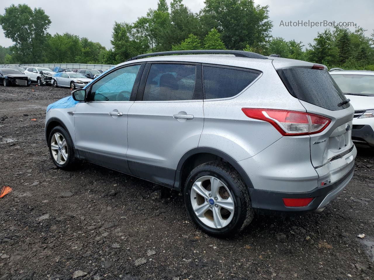 2014 Ford Escape Se Серебряный vin: 1FMCU9G99EUA11889