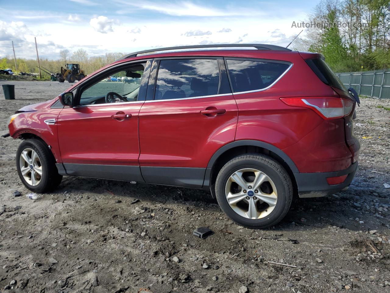 2014 Ford Escape Se Red vin: 1FMCU9G99EUB52428