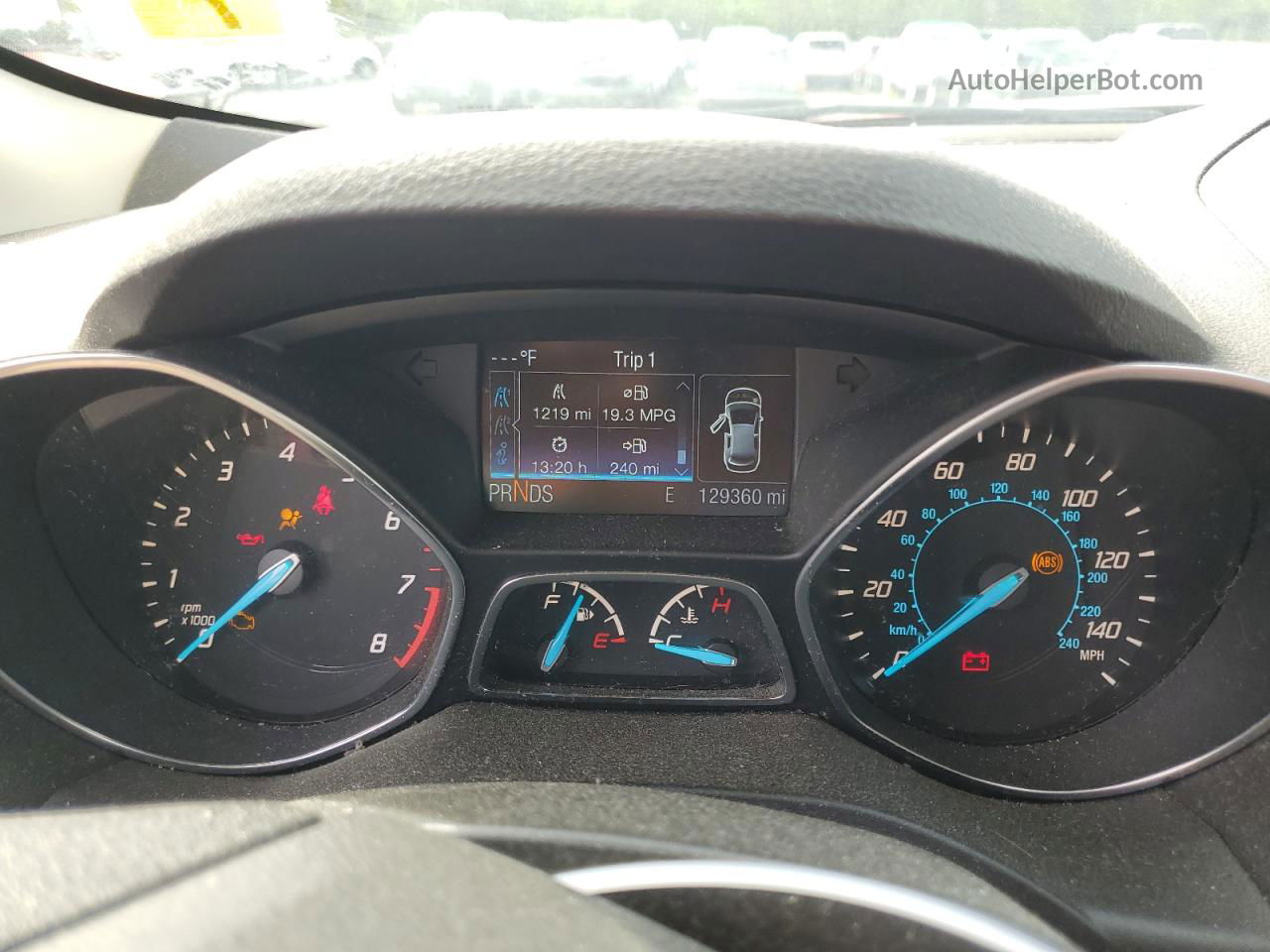 2014 Ford Escape Se Красный vin: 1FMCU9G99EUB52428