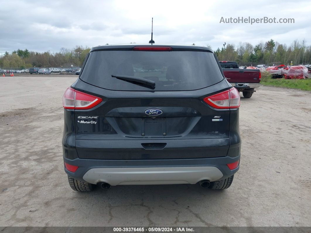 2015 Ford Escape Se Black vin: 1FMCU9G99FUA93396