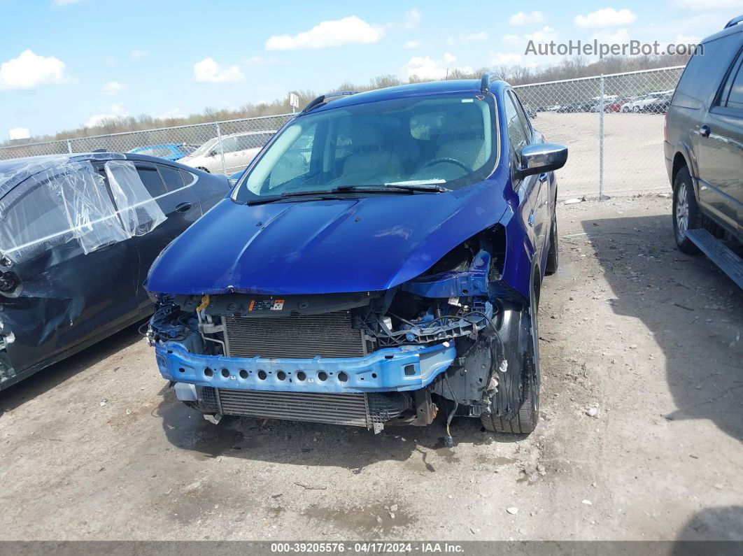 2015 Ford Escape Se Blue vin: 1FMCU9G99FUB28941