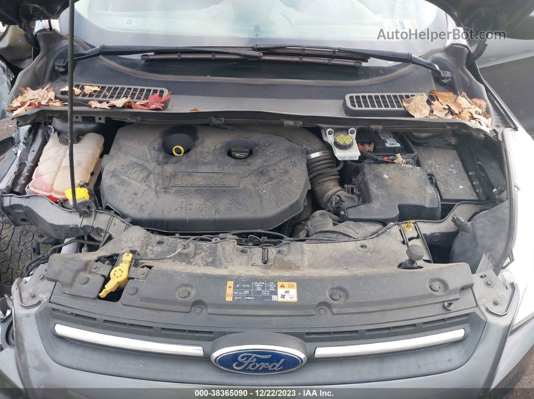 2016 Ford Escape Se Черный vin: 1FMCU9G99GUB00591