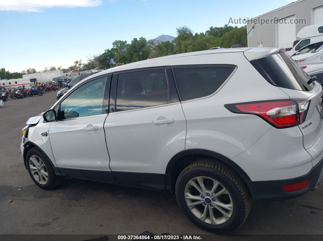 2017 Ford Escape Se White vin: 1FMCU9G99HUA16000