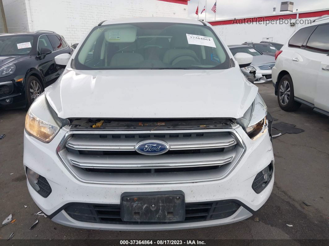 2017 Ford Escape Se White vin: 1FMCU9G99HUA16000