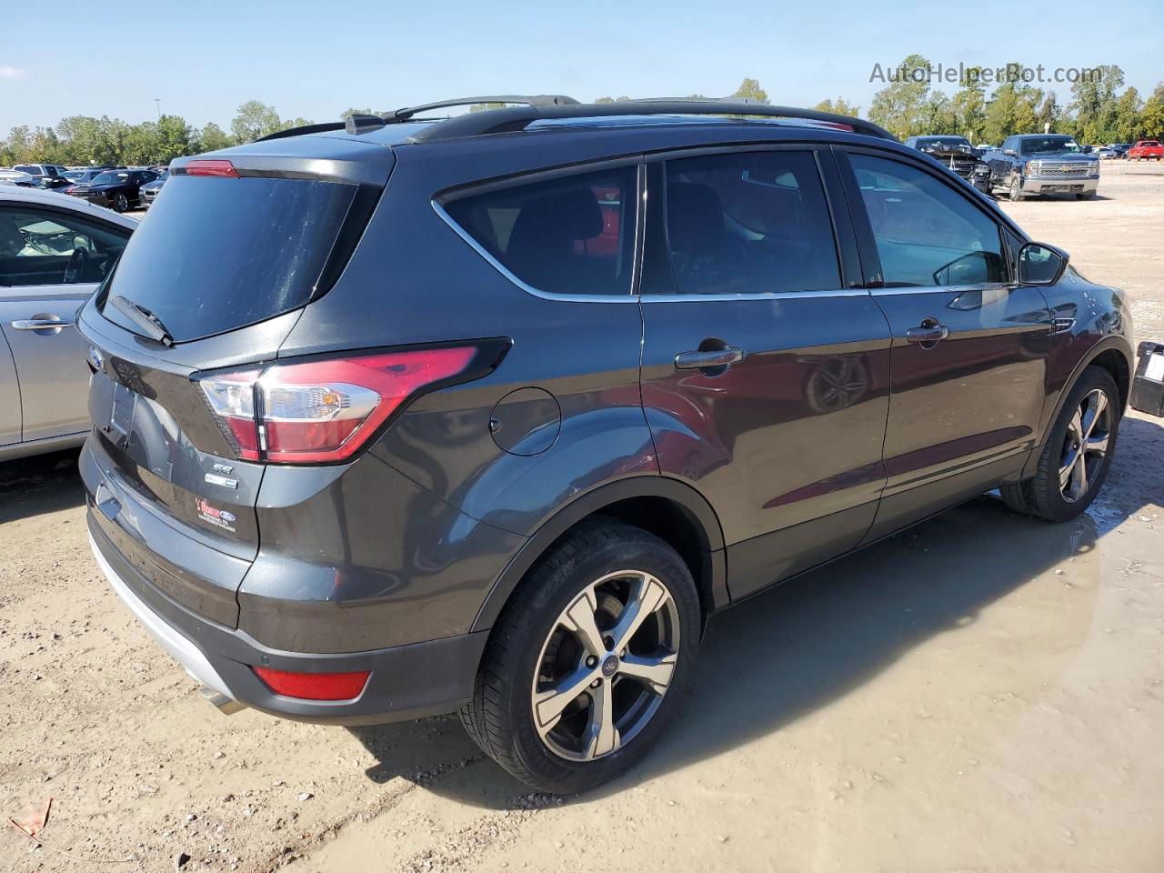 2017 Ford Escape Se Black vin: 1FMCU9G99HUC58821