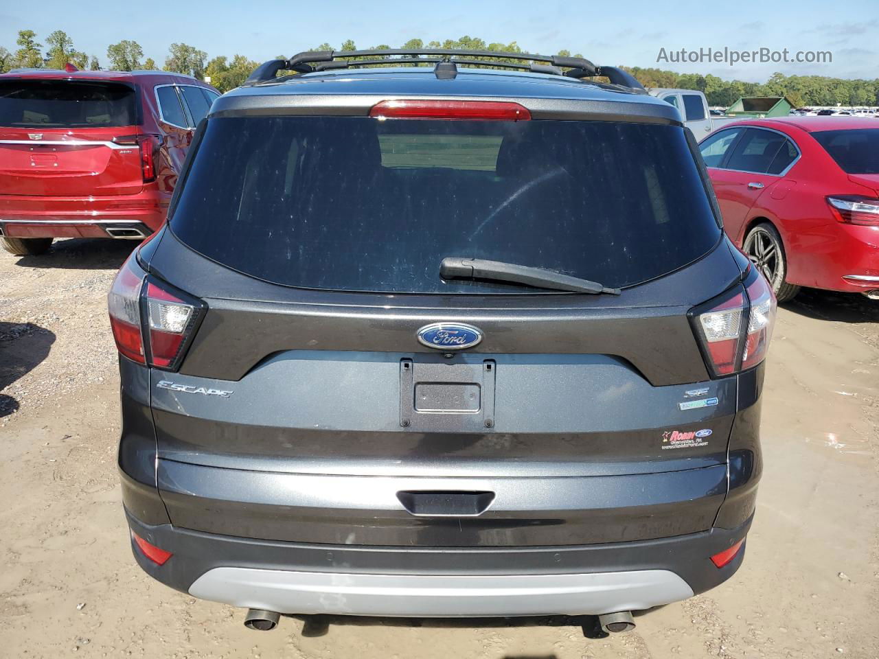 2017 Ford Escape Se Black vin: 1FMCU9G99HUC58821