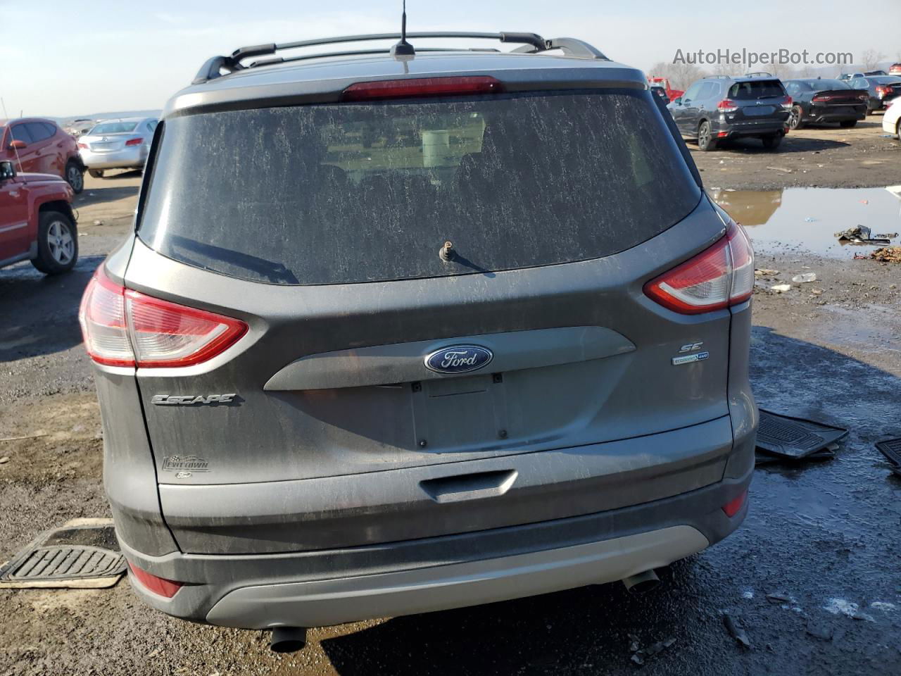 2013 Ford Escape Se Серый vin: 1FMCU9G9XDUC18550