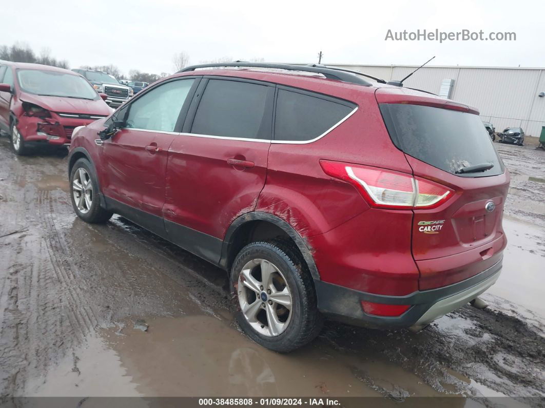 2013 Ford Escape Se Red vin: 1FMCU9G9XDUD16249