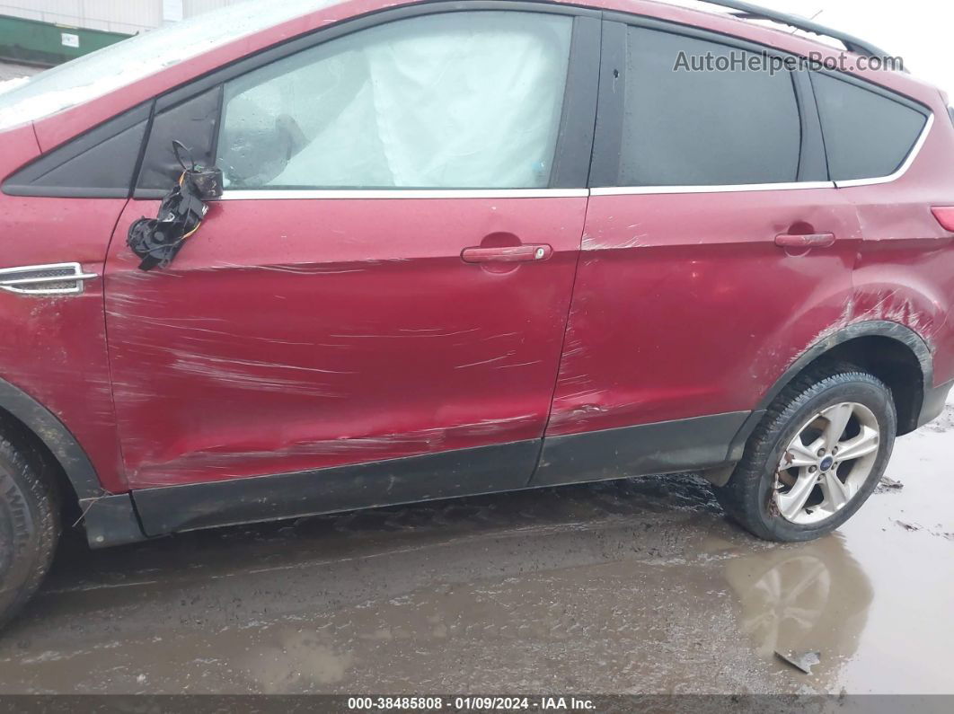 2013 Ford Escape Se Red vin: 1FMCU9G9XDUD16249