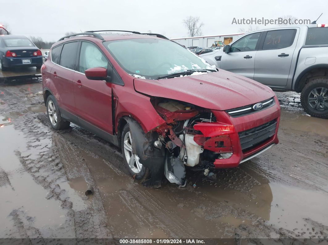 2013 Ford Escape Se Red vin: 1FMCU9G9XDUD16249