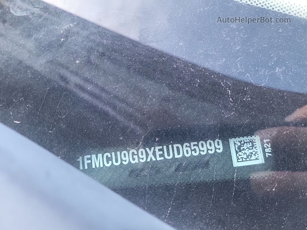 2014 Ford Escape Se vin: 1FMCU9G9XEUD65999
