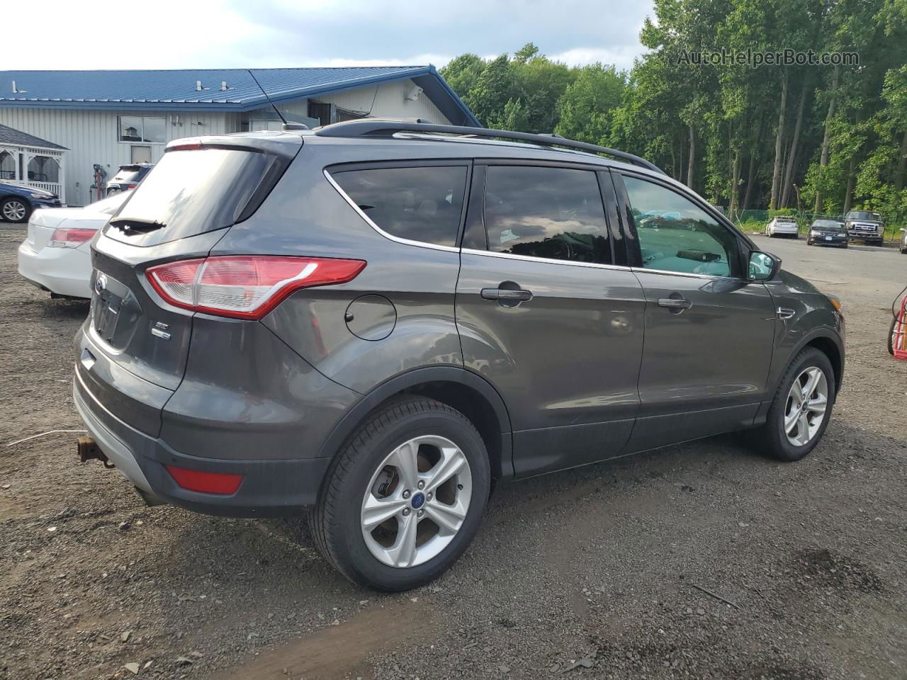 2015 Ford Escape Se Gray vin: 1FMCU9G9XFUB46784