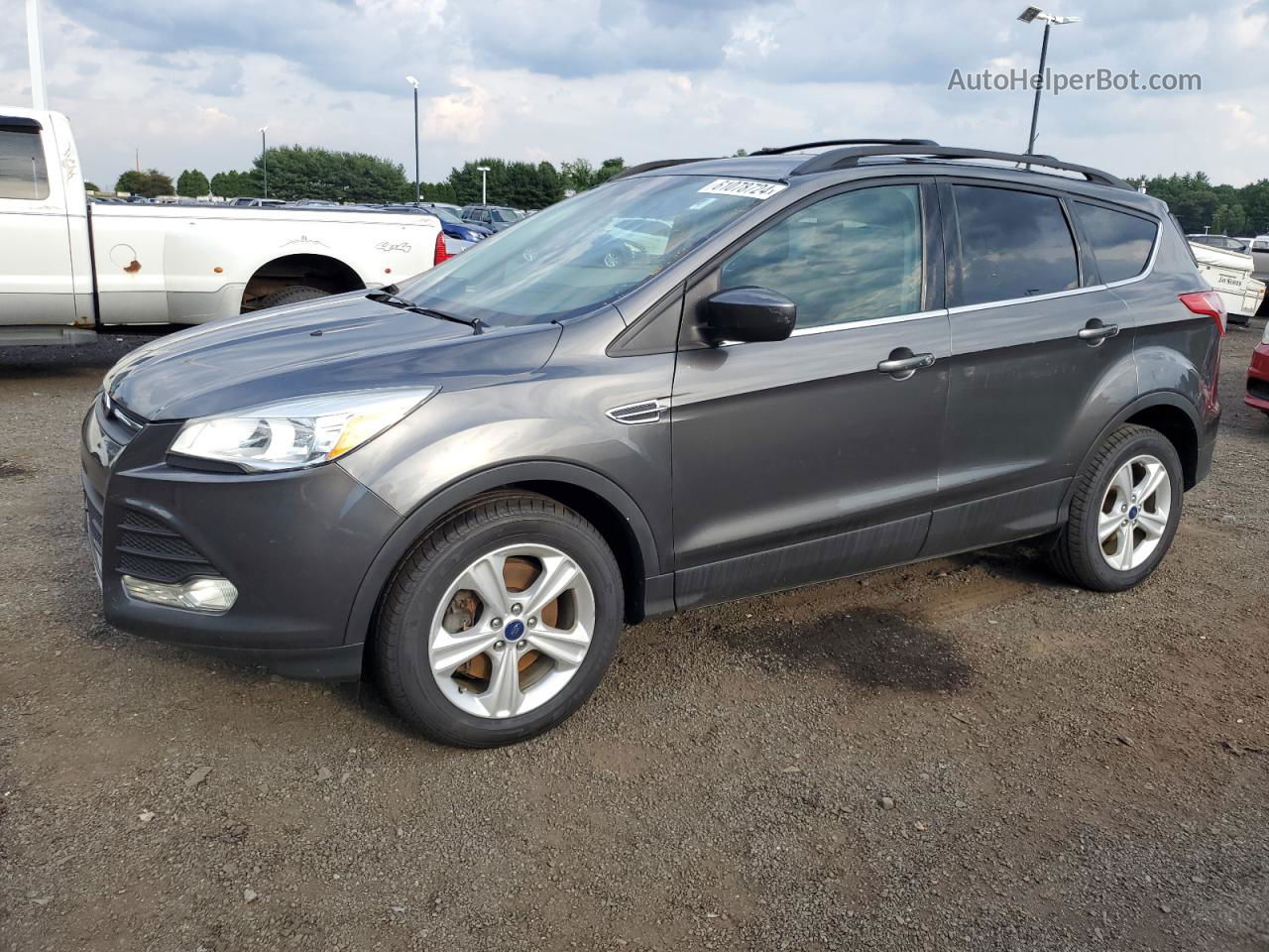 2015 Ford Escape Se Gray vin: 1FMCU9G9XFUB46784