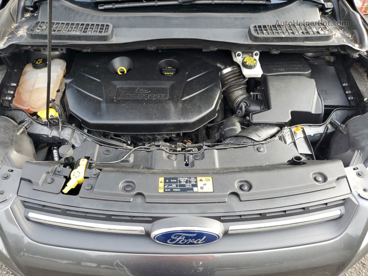 2015 Ford Escape Se Серый vin: 1FMCU9G9XFUB46784