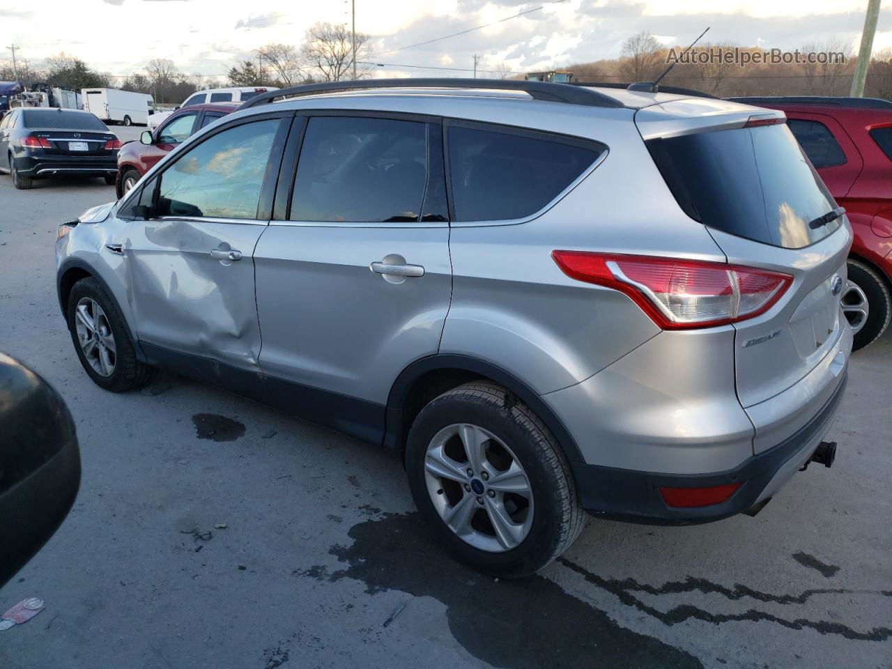 2016 Ford Escape Se Silver vin: 1FMCU9G9XGUA62840