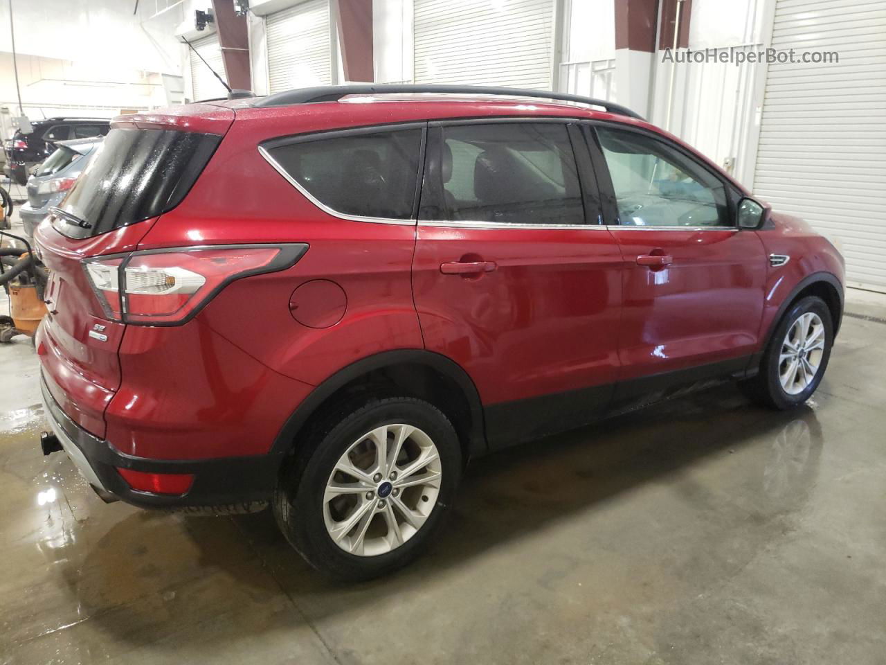 2017 Ford Escape Se Red vin: 1FMCU9G9XHUB02576