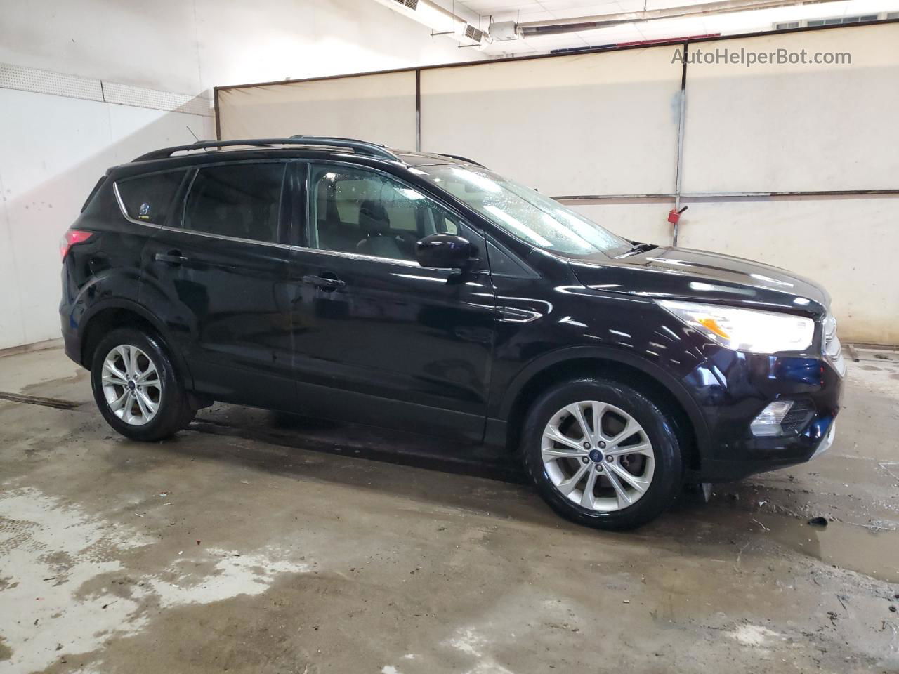 2017 Ford Escape Se Black vin: 1FMCU9G9XHUE15417