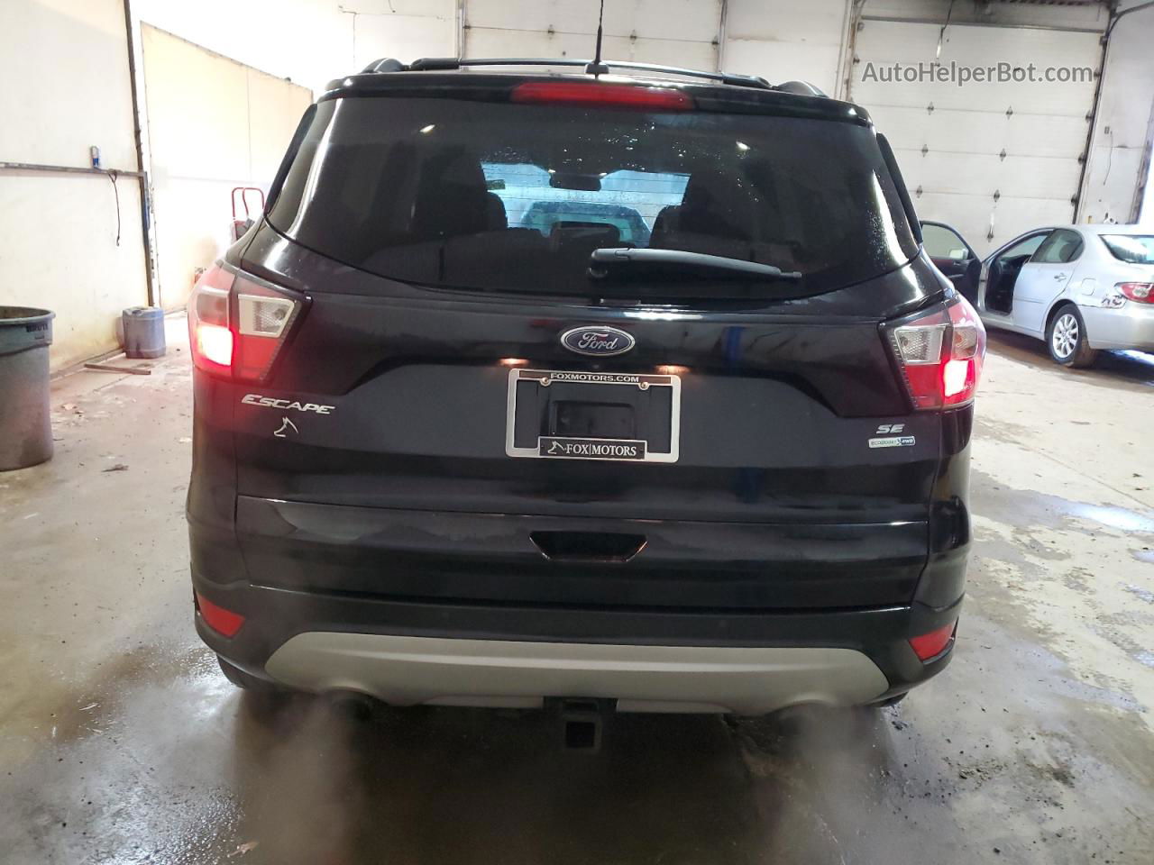 2017 Ford Escape Se Black vin: 1FMCU9G9XHUE15417