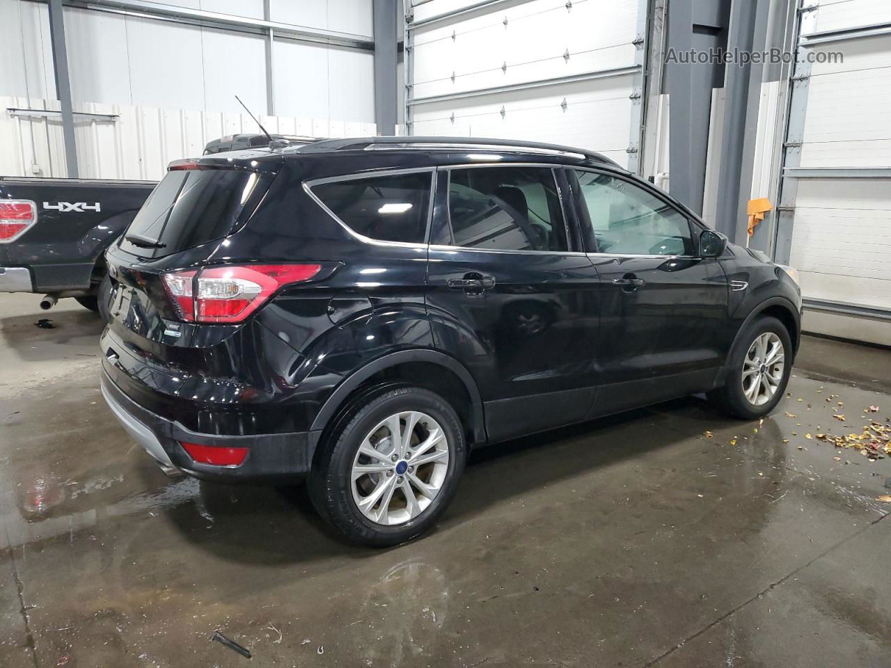 2017 Ford Escape Se Black vin: 1FMCU9GD0HUB88078