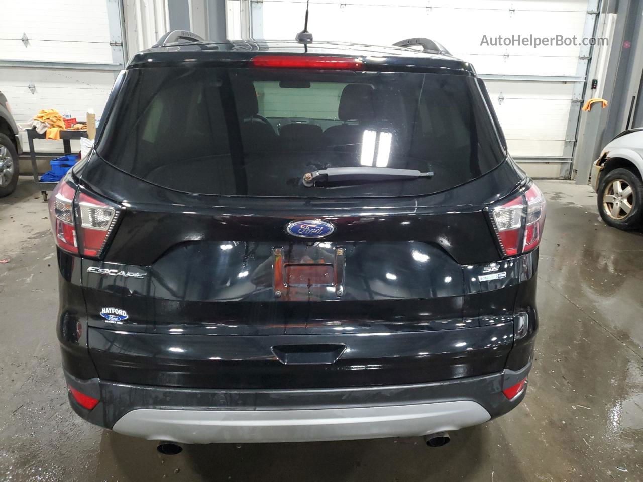 2017 Ford Escape Se Black vin: 1FMCU9GD0HUB88078