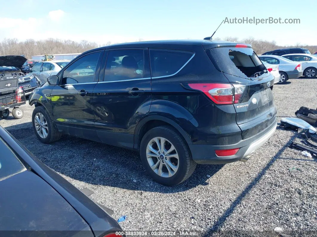 2017 Ford Escape Se Черный vin: 1FMCU9GD0HUD63901