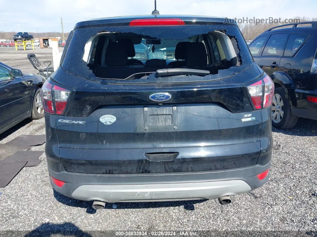 2017 Ford Escape Se Black vin: 1FMCU9GD0HUD63901