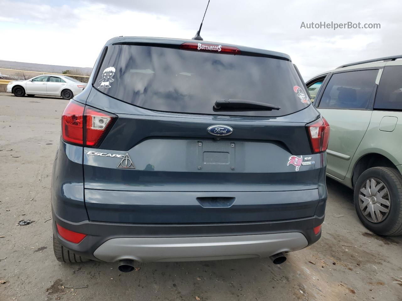 2019 Ford Escape Se Blue vin: 1FMCU9GD0KUA53223