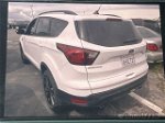 2019 Ford Escape Se White vin: 1FMCU9GD0KUA65694