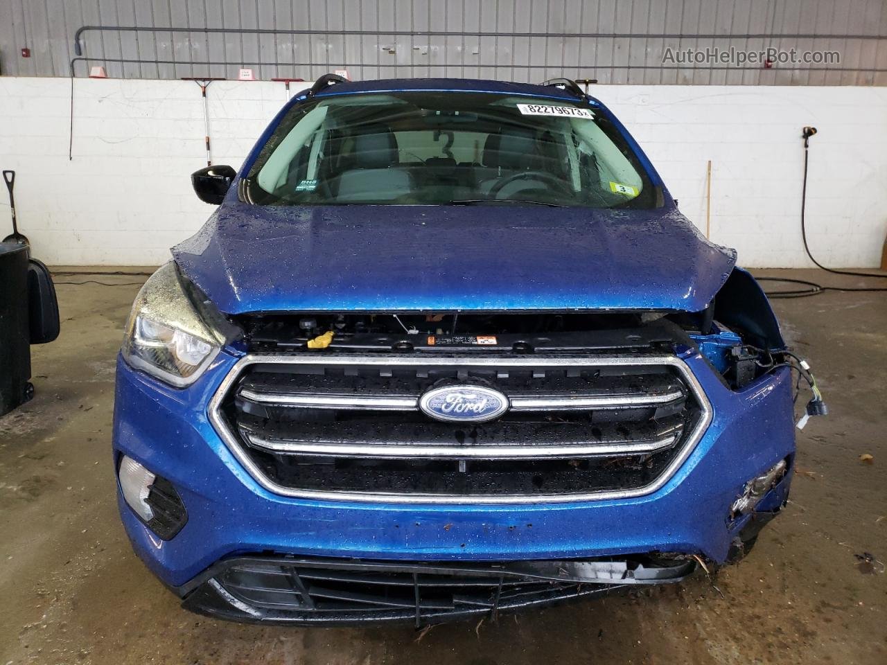 2019 Ford Escape Se Синий vin: 1FMCU9GD0KUB90582