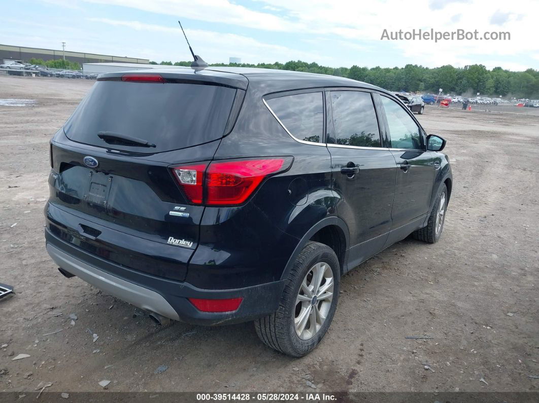 2019 Ford Escape Se Black vin: 1FMCU9GD0KUC51932