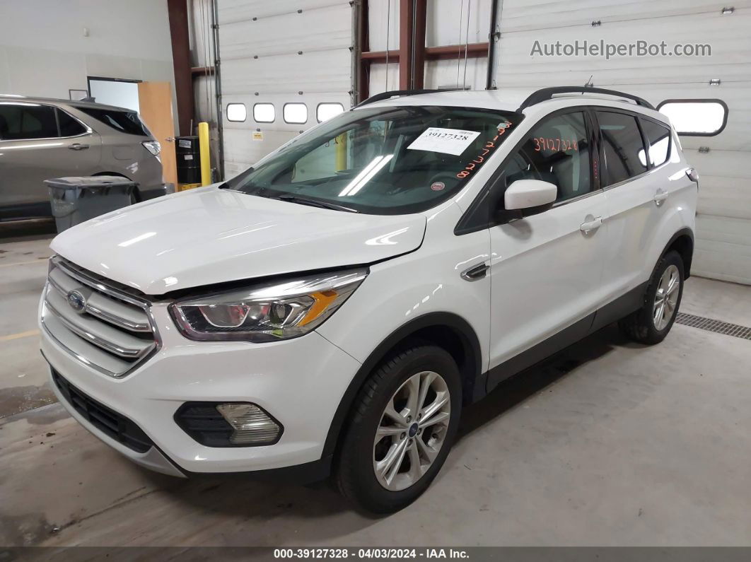 2017 Ford Escape Se Белый vin: 1FMCU9GD1HUB01448