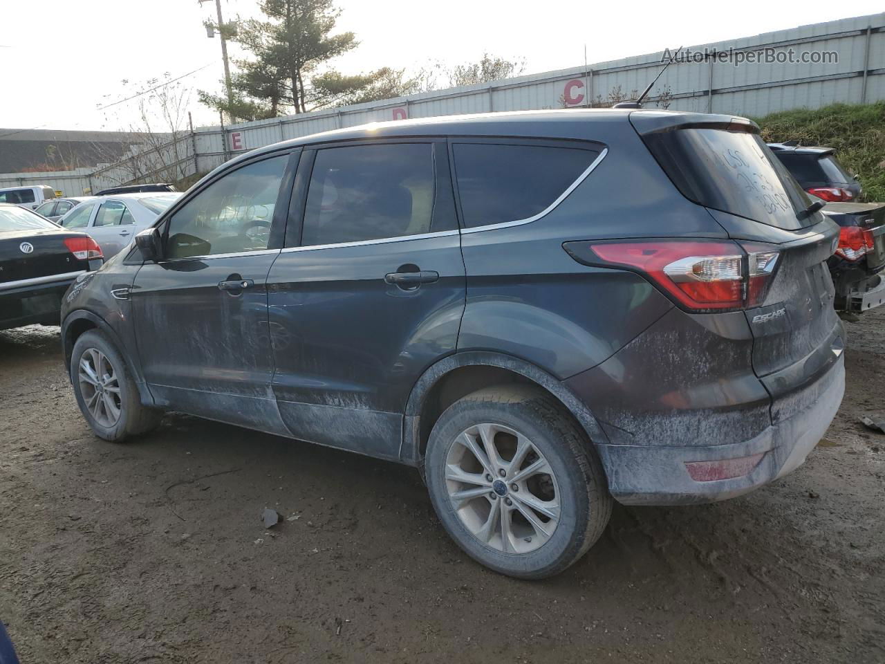 2017 Ford Escape Se Charcoal vin: 1FMCU9GD1HUB24017