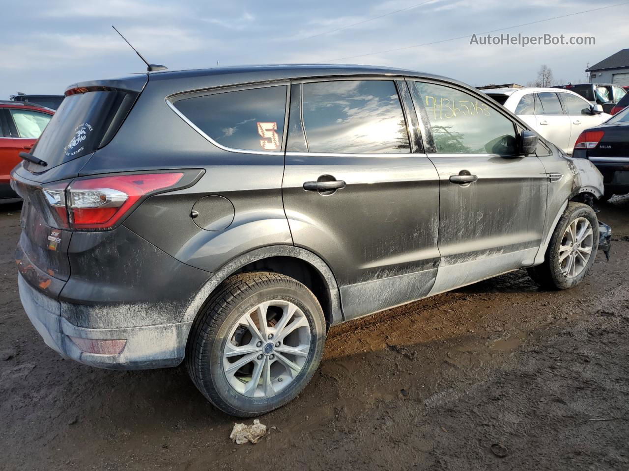 2017 Ford Escape Se Charcoal vin: 1FMCU9GD1HUB24017