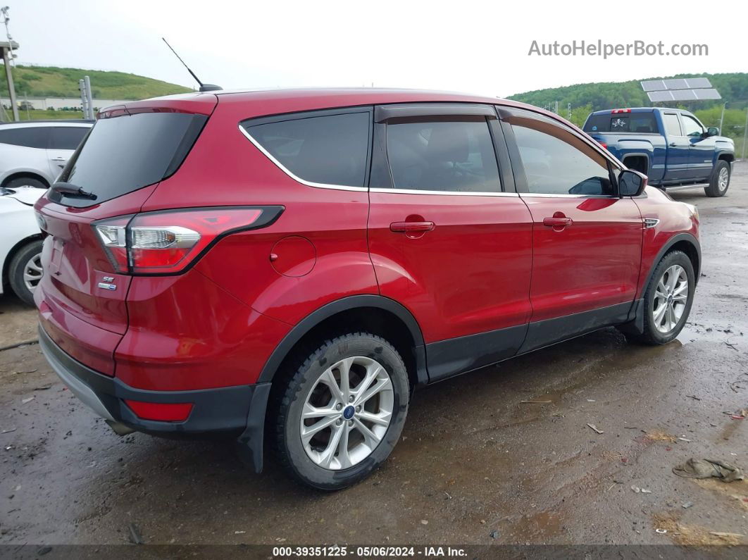 2017 Ford Escape Se Red vin: 1FMCU9GD1HUC62673