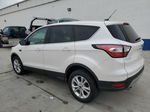 2017 Ford Escape Se White vin: 1FMCU9GD1HUD20779