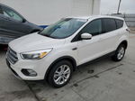 2017 Ford Escape Se White vin: 1FMCU9GD1HUD20779