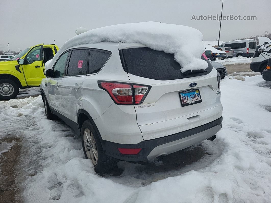 2017 Ford Escape Se Белый vin: 1FMCU9GD1HUE56023